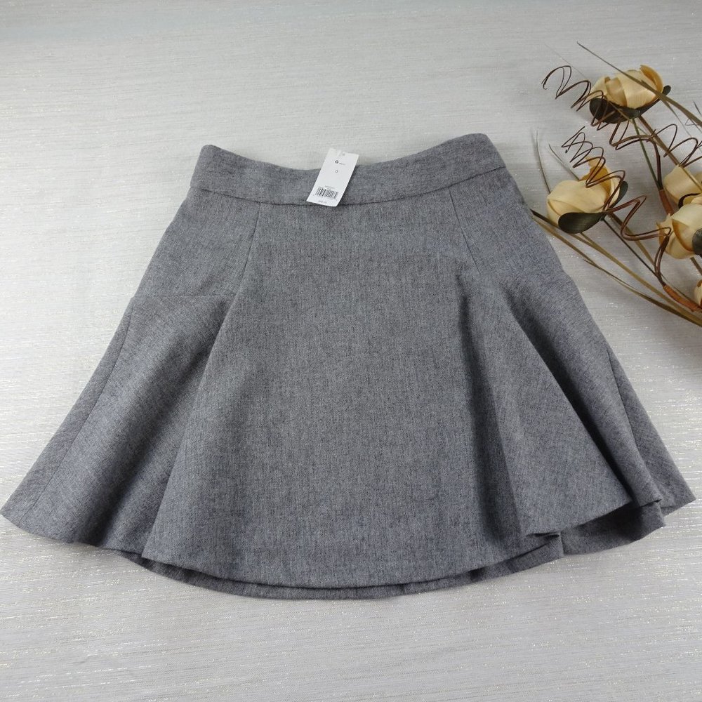 NWT Banana Republic Wool Blend Cute Skater Skirt 0